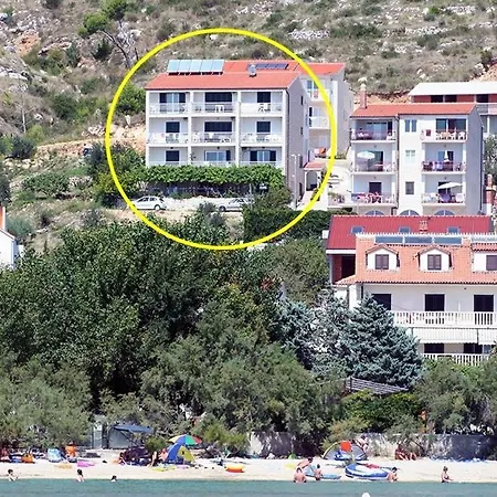 Διαμέρισμα In Due With Sea View, Balcony, Air Conditioning, Wifi 4167-1 Duće